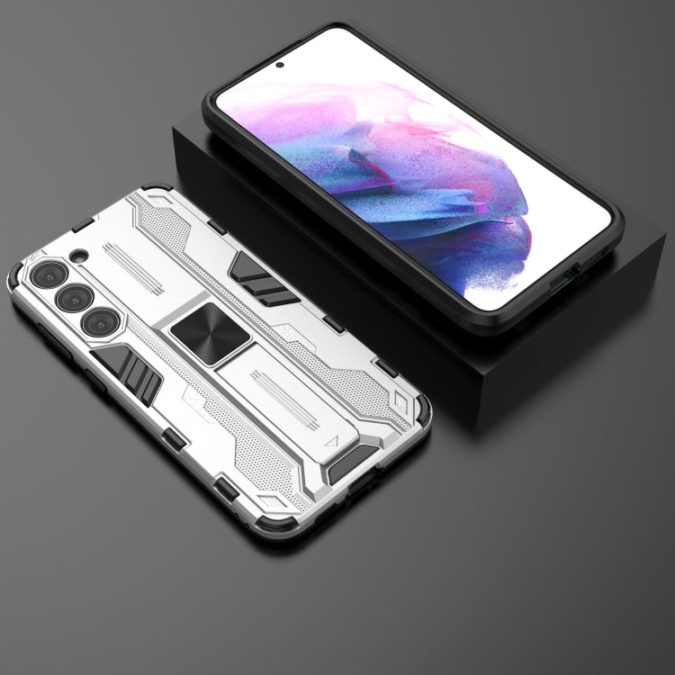 For Samsung Galaxy S23+ 5G Supersonic PC + TPU Shock-proof Phone Case with Holder