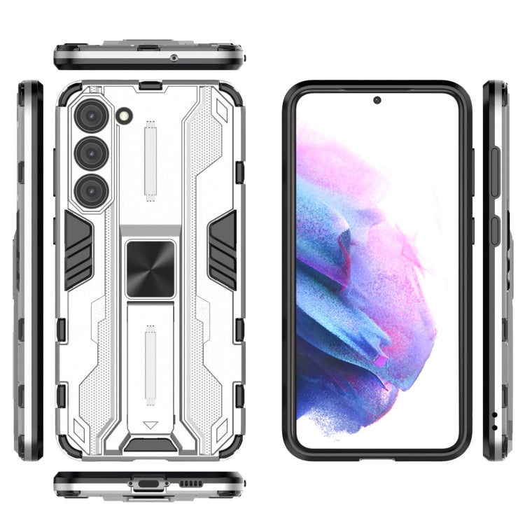 For Samsung Galaxy S23+ 5G Supersonic PC + TPU Shock-proof Phone Case with Holder