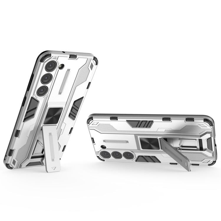 For Samsung Galaxy S23+ 5G Supersonic PC + TPU Shock-proof Phone Case with Holder
