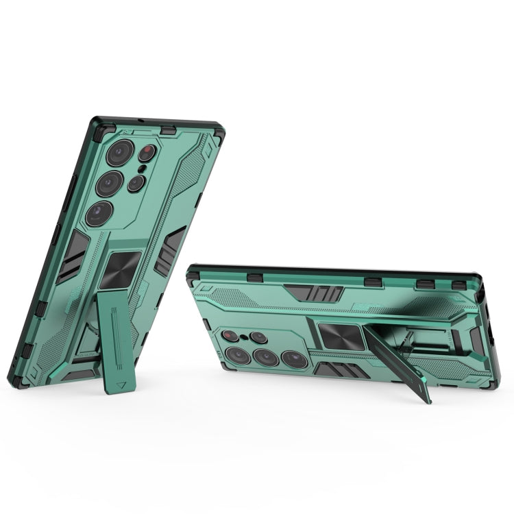 For Samsung Galaxy S23 Ultra 5G Supersonic PC + TPU Shock-proof Phone Case with Holder