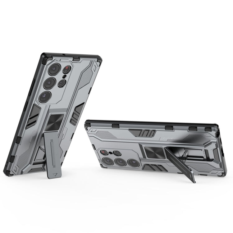 For Samsung Galaxy S23 Ultra 5G Supersonic PC + TPU Shock-proof Phone Case with Holder