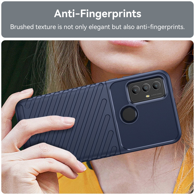 For Motorola Moto G Play 2022 Thunderbolt Shockproof TPU Protective Soft Phone Case