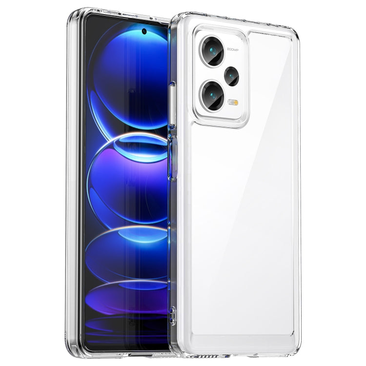 For Xiaomi Redmi Note 12 Explorer Colorful Series Acrylic + TPU Phone Case