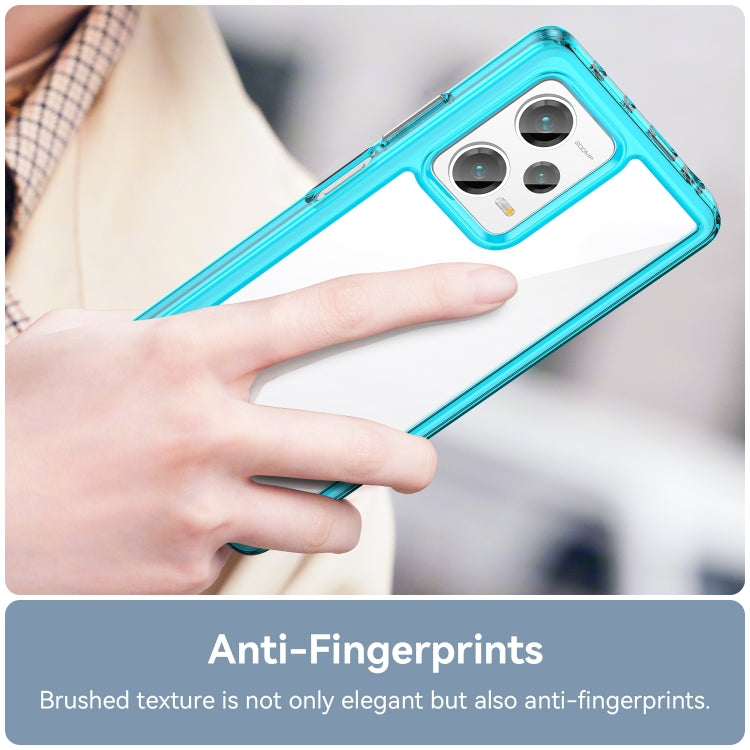 For Xiaomi Redmi Note 12 Explorer Colorful Series Acrylic + TPU Phone Case