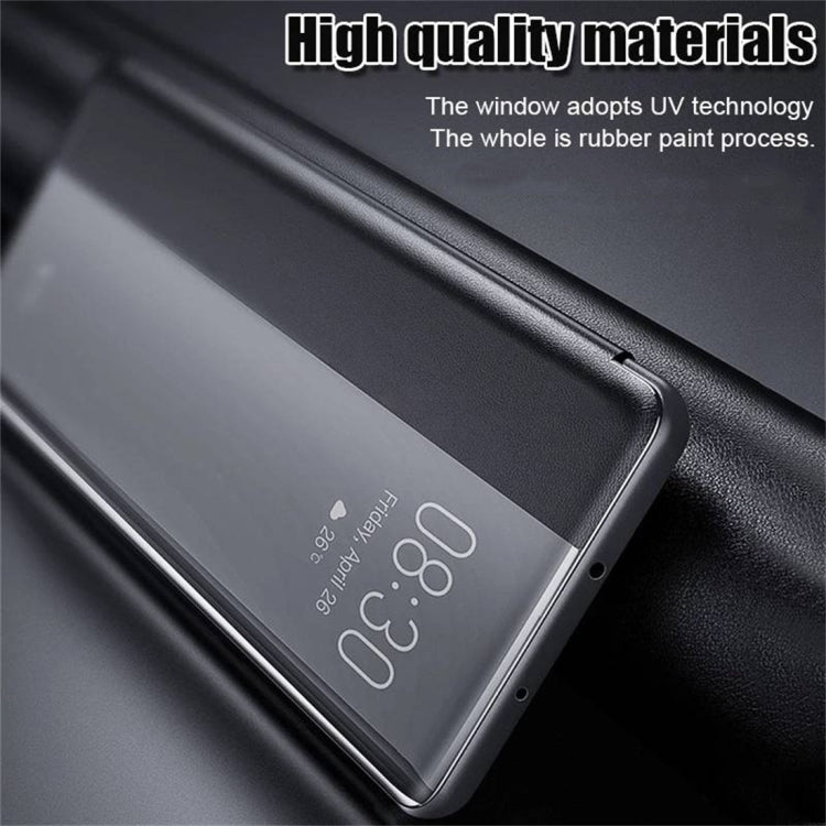 For Huawei P40 Pro Shockproof Smart Horizontal Flip Leather Case with Sleep / Wake-up Function(Orange)