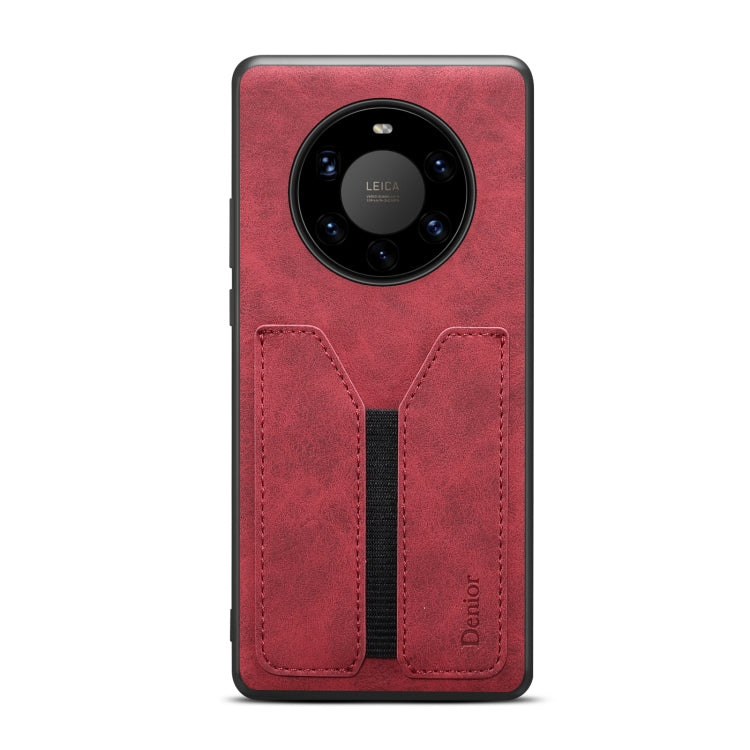 For Huawei Mate 40 Pro+ Denior DV Elastic Card PU Back Cover Phone Case