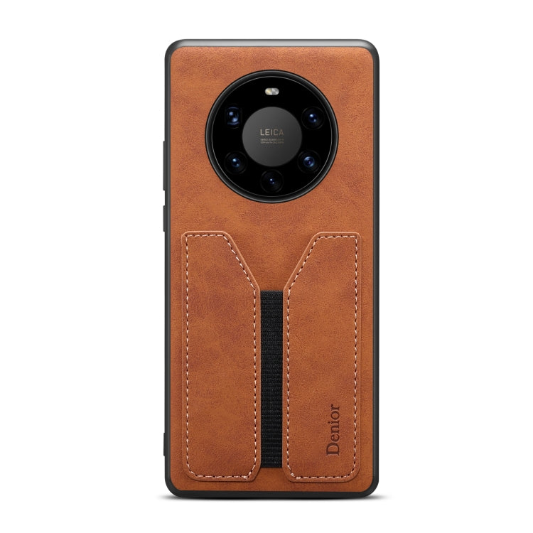 For Huawei Mate 40 Pro+ Denior DV Elastic Card PU Back Cover Phone Case