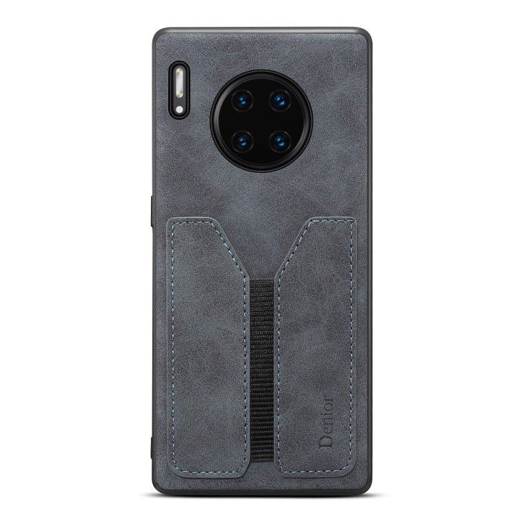 For Huawei Mate 30 Denior DV Elastic Card PU Back Cover Phone Case