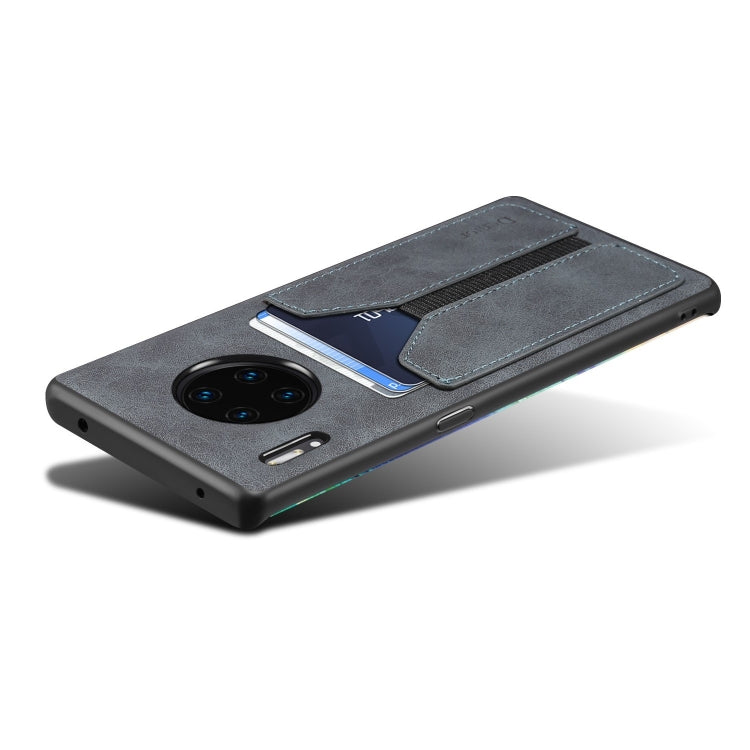 For Huawei Mate 30 Pro Denior DV Elastic Card PU Back Cover Phone Case