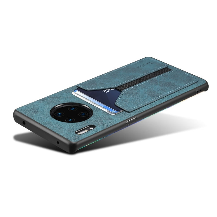 For Huawei Mate 30 Pro Denior DV Elastic Card PU Back Cover Phone Case