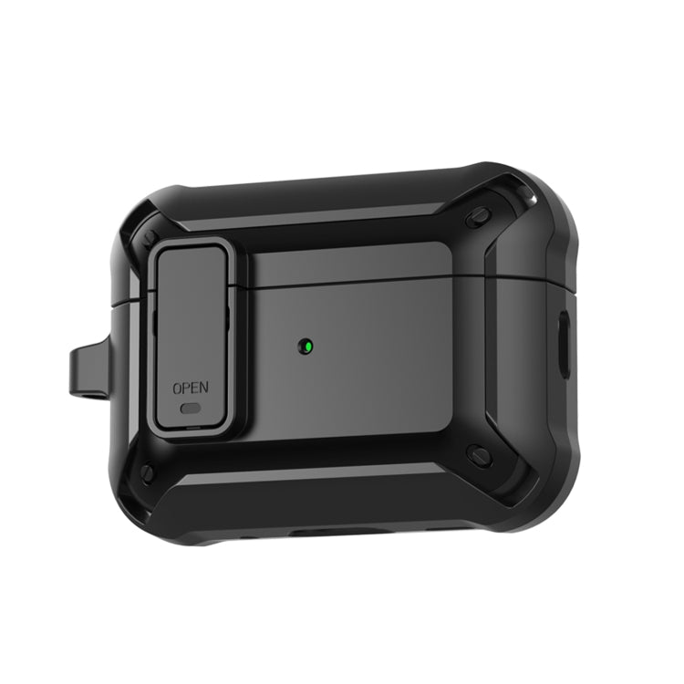 For AirPods Pro 2 Bumblebee Wireless Earphones Silicone Case with Switch & Lanyard Hole