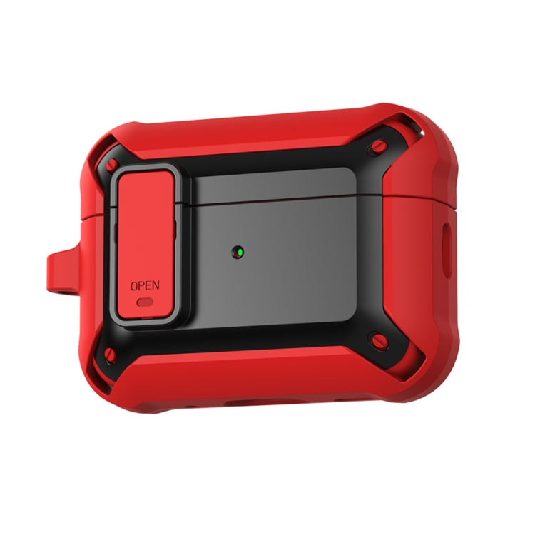 For AirPods Pro 2 Bumblebee Wireless Earphones Silicone Case with Switch & Lanyard Hole