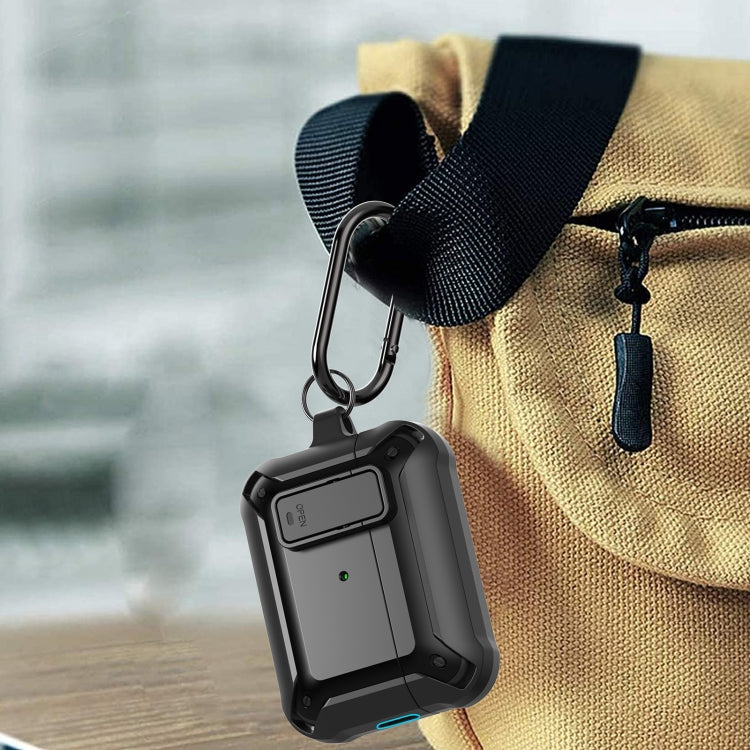 For AirPods Pro 2 Bumblebee Wireless Earphones Silicone Case with Switch & Lanyard Hole