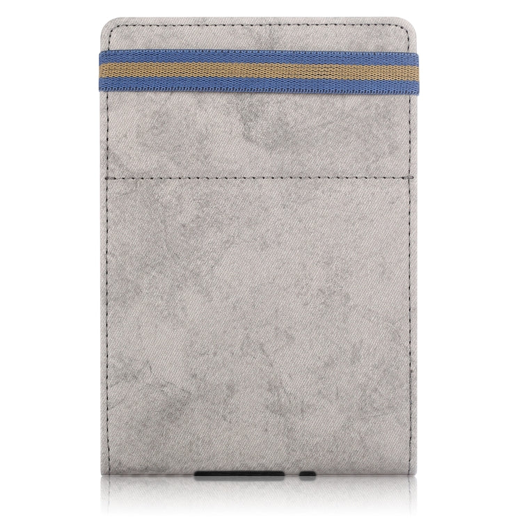 For Amazon Kindle 11th Gen 2022 6.0 inch Marble Cloth Texture Leather Tablet Smart Case