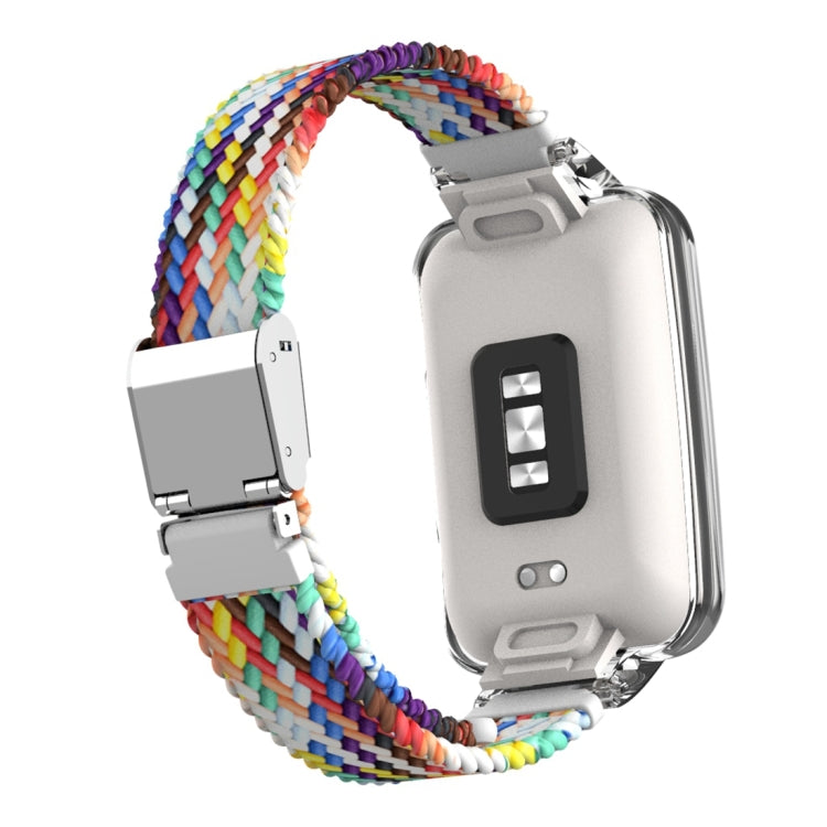 For Xiaomi Mi Band 7 Pro Braided Nylon Buckle Integrated Watch Band