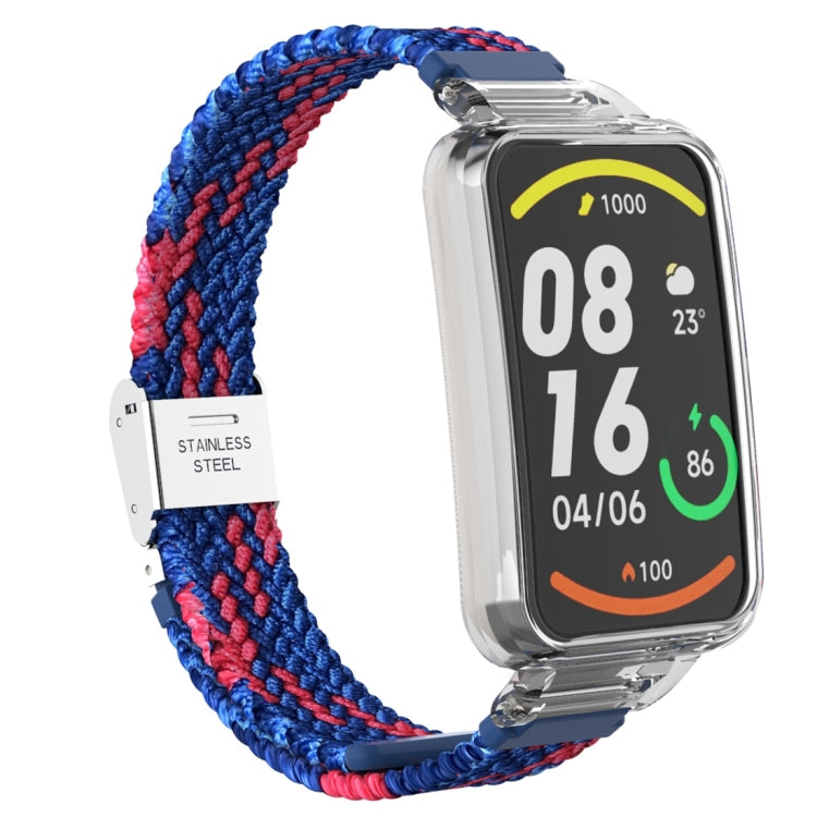 For Xiaomi Mi Band 7 Pro Braided Nylon Buckle Integrated Watch Band