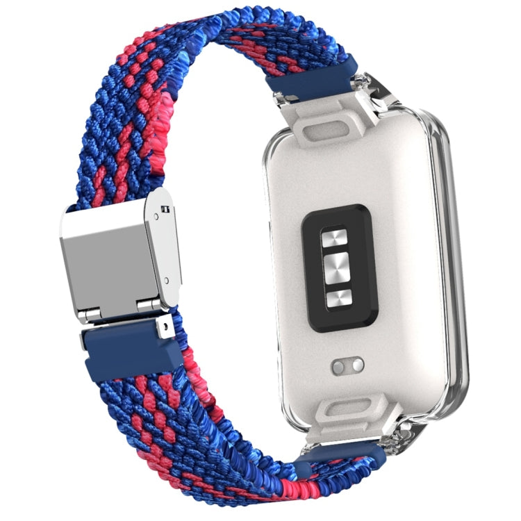 For Xiaomi Mi Band 7 Pro Braided Nylon Buckle Integrated Watch Band
