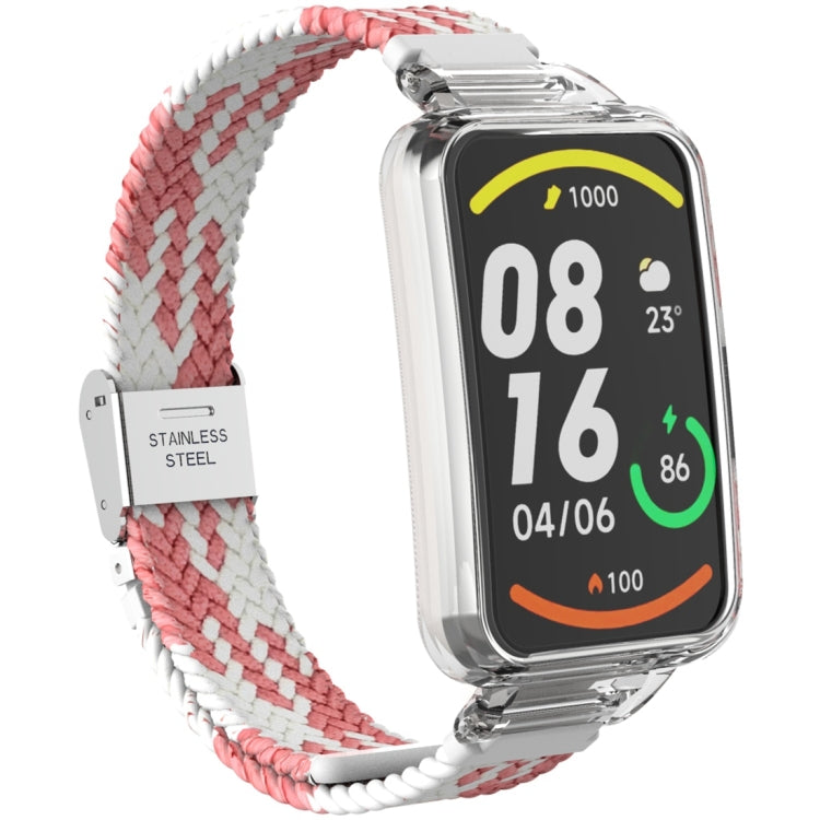 For Xiaomi Mi Band 7 Pro Braided Nylon Buckle Integrated Watch Band