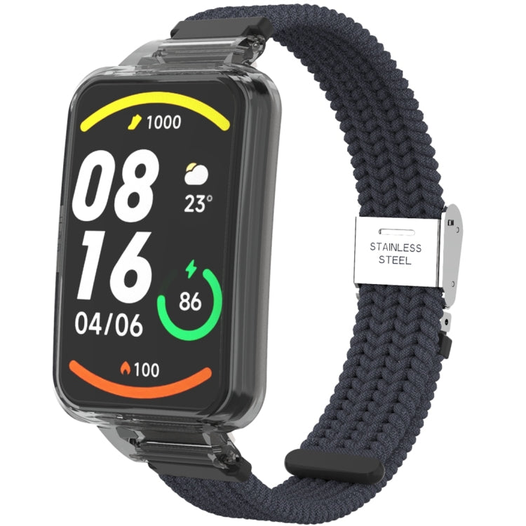 For Xiaomi Mi Band 7 Pro Braided Nylon Buckle Integrated Watch Band