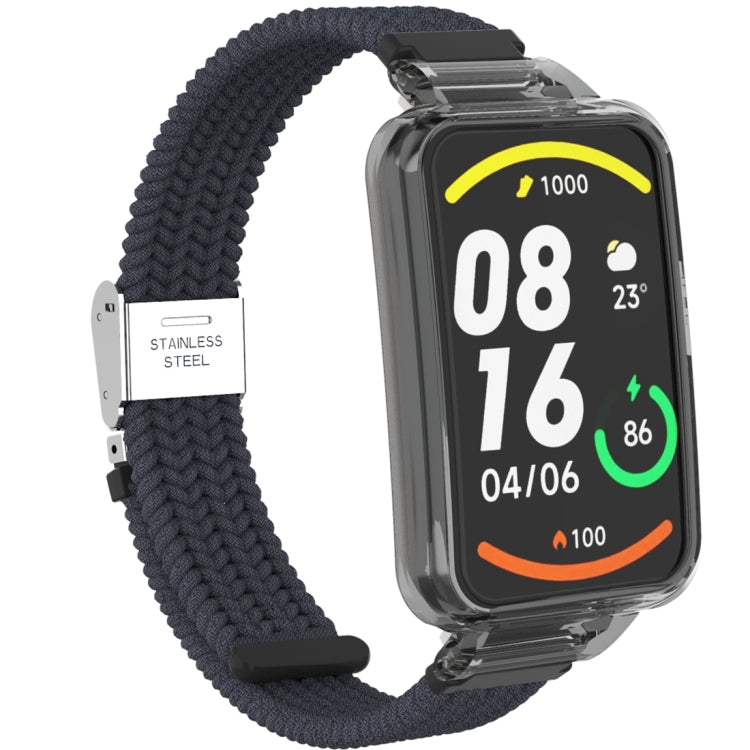 For Xiaomi Mi Band 7 Pro Braided Nylon Buckle Integrated Watch Band