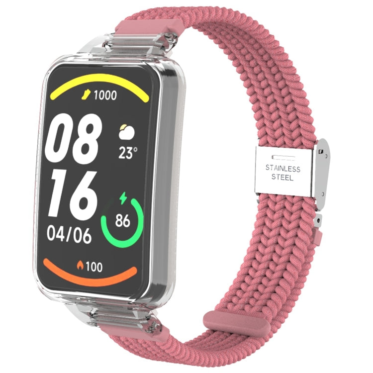 For Xiaomi Mi Band 7 Pro Braided Nylon Buckle Integrated Watch Band