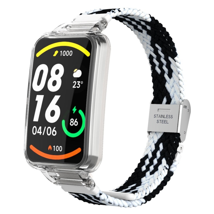 For Xiaomi Mi Band 7 Pro Braided Nylon Buckle Integrated Watch Band