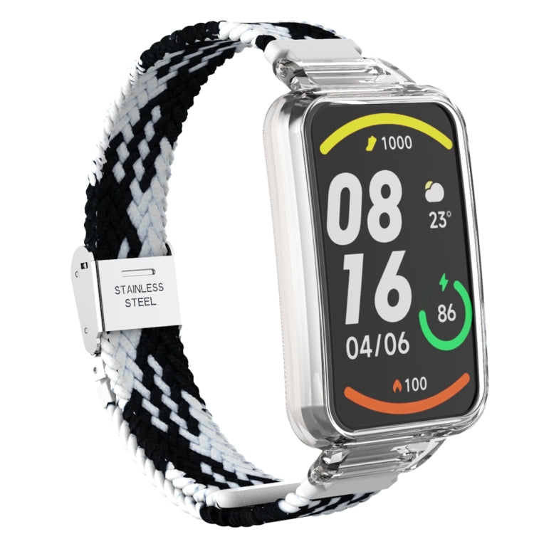 For Xiaomi Mi Band 7 Pro Braided Nylon Buckle Integrated Watch Band