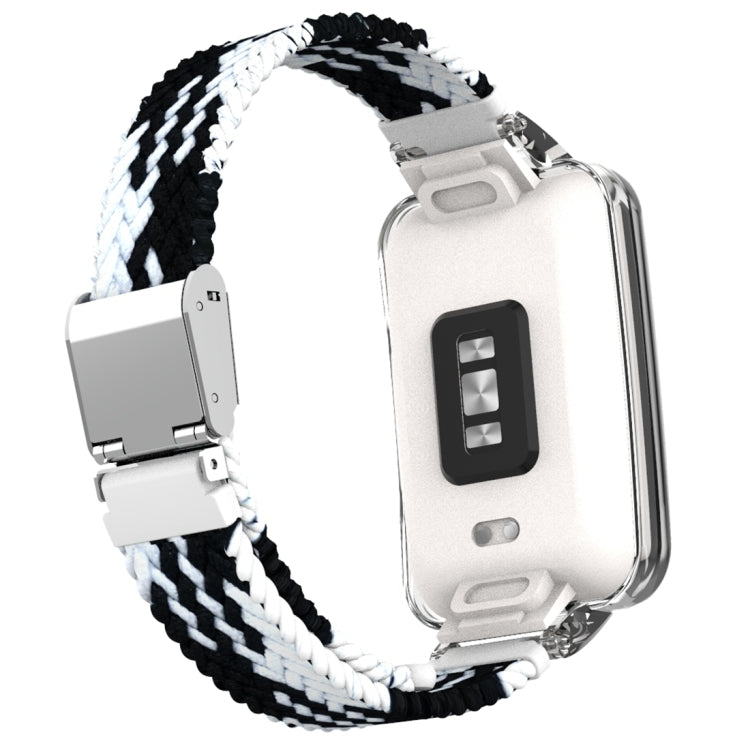 For Xiaomi Mi Band 7 Pro Braided Nylon Buckle Integrated Watch Band