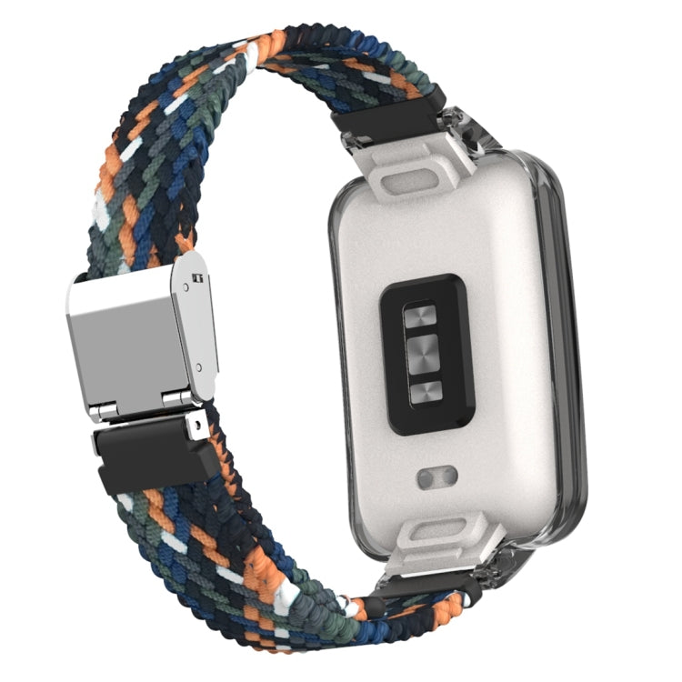 For Xiaomi Mi Band 7 Pro Braided Nylon Buckle Integrated Watch Band