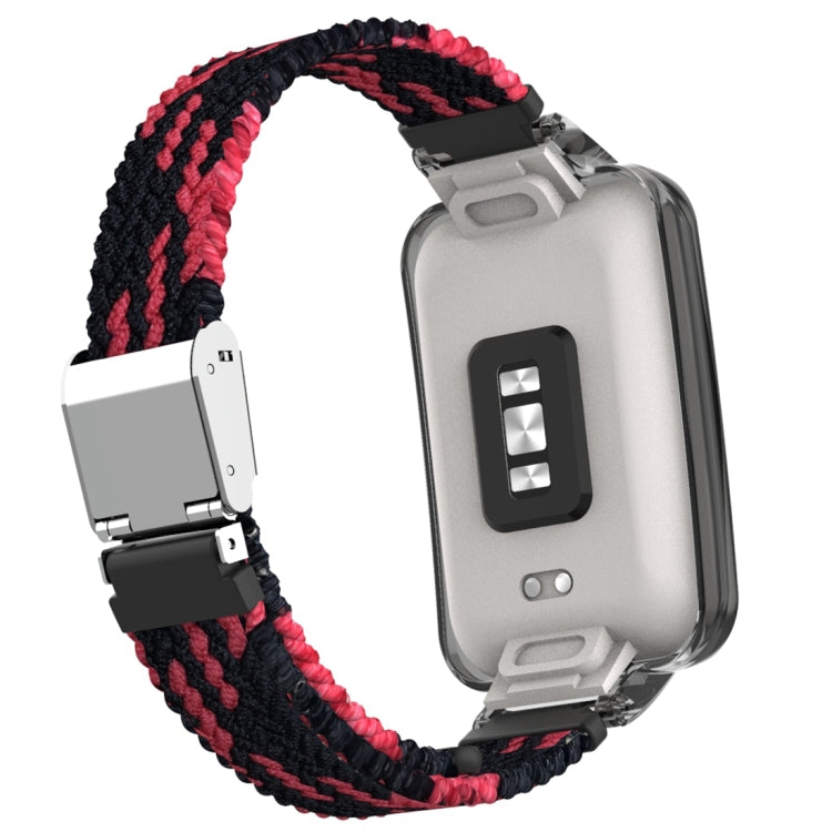 For Xiaomi Mi Band 7 Pro Braided Nylon Buckle Integrated Watch Band