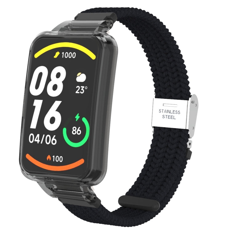 For Xiaomi Mi Band 7 Pro Braided Nylon Buckle Integrated Watch Band