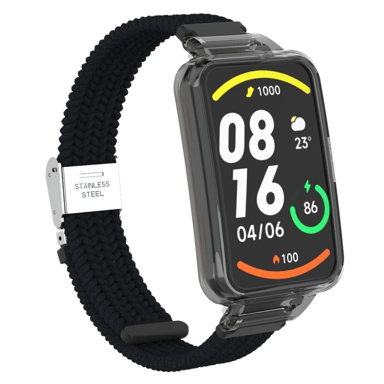 For Xiaomi Mi Band 7 Pro Braided Nylon Buckle Integrated Watch Band