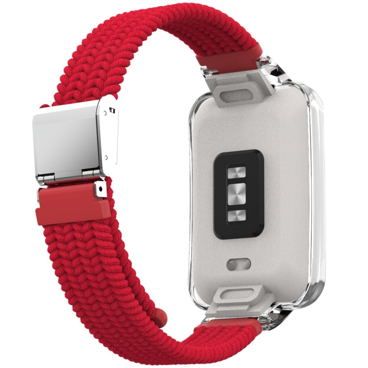 For Xiaomi Mi Band 7 Pro Braided Nylon Buckle Integrated Watch Band