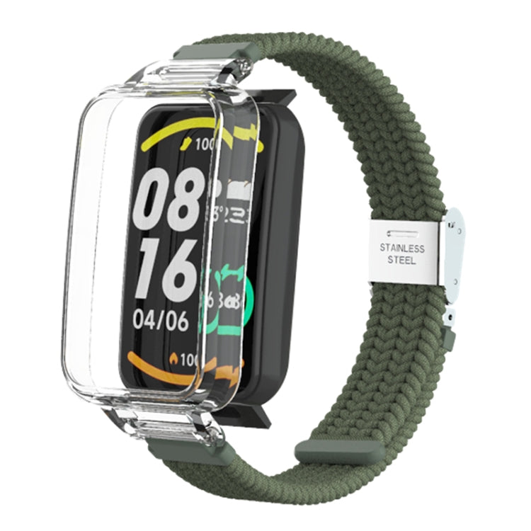 For Xiaomi Mi Band 7 Pro Braided Nylon Buckle Integrated Watch Band