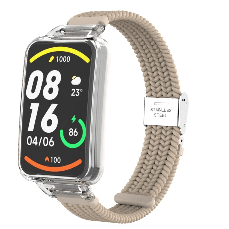 For Xiaomi Mi Band 7 Pro Braided Nylon Buckle Integrated Watch Band