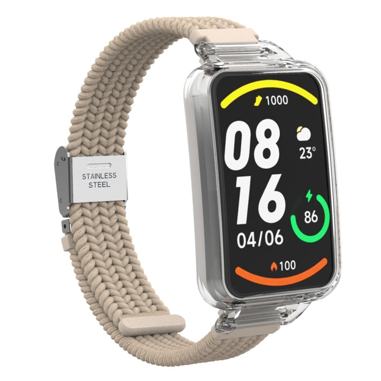 For Xiaomi Mi Band 7 Pro Braided Nylon Buckle Integrated Watch Band
