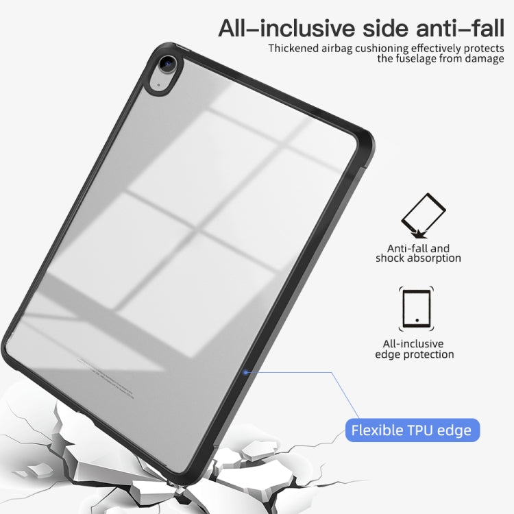 For iPad 10th Gen 10.9 2022 Acrylic TPU Transparent Tablet Protective Case