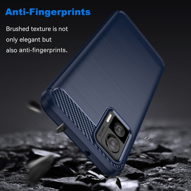 For Motorola Edge 30 Neo Brushed Texture Carbon Fiber TPU Phone Case