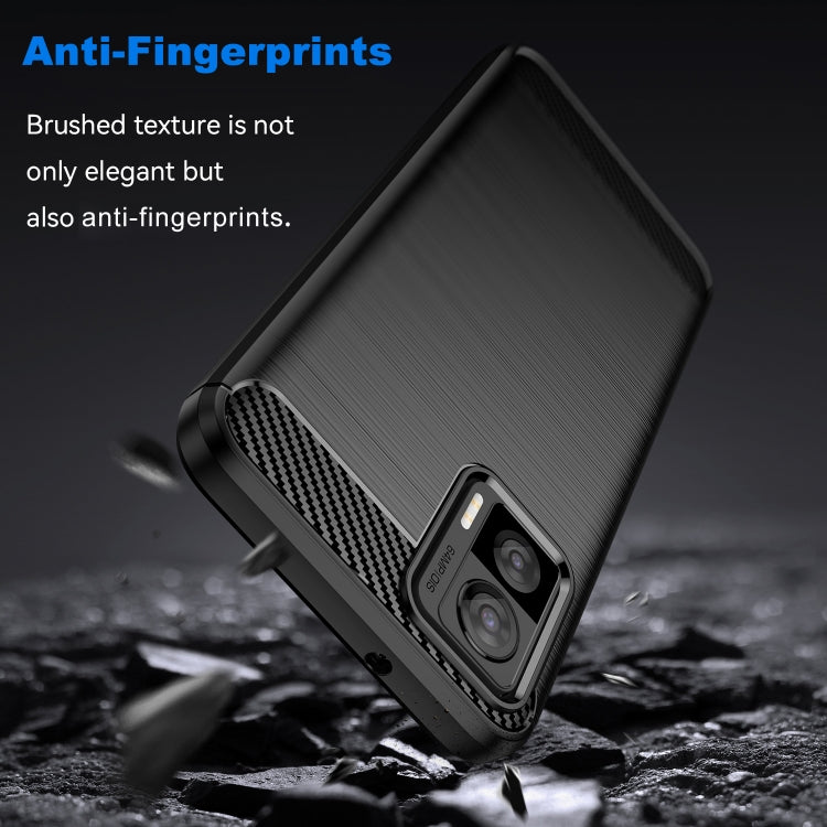 For Motorola Edge 30 Neo Brushed Texture Carbon Fiber TPU Phone Case