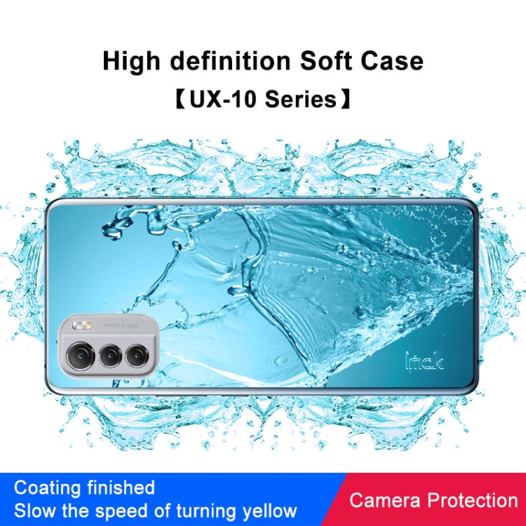 For Nokia G60 5G IMAK UX-10 Series Transparent Shockproof TPU Phone Case(Transparent)