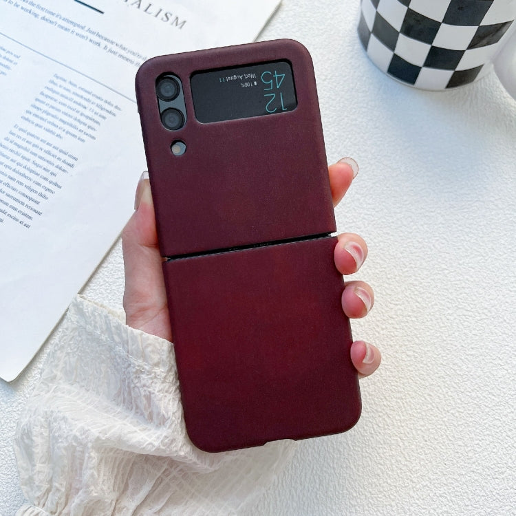 For Samsung Galaxy Z Flip4 Heat Sensitive Silicone Protective Phone Case