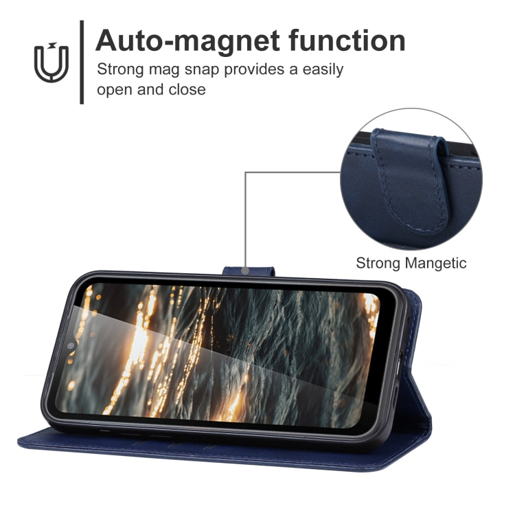 For AGM H5 Pro Leather Phone Case