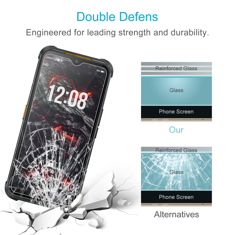 For AGM Glory G1S 10 PCS 0.26mm 9H 2.5D Tempered Glass Film