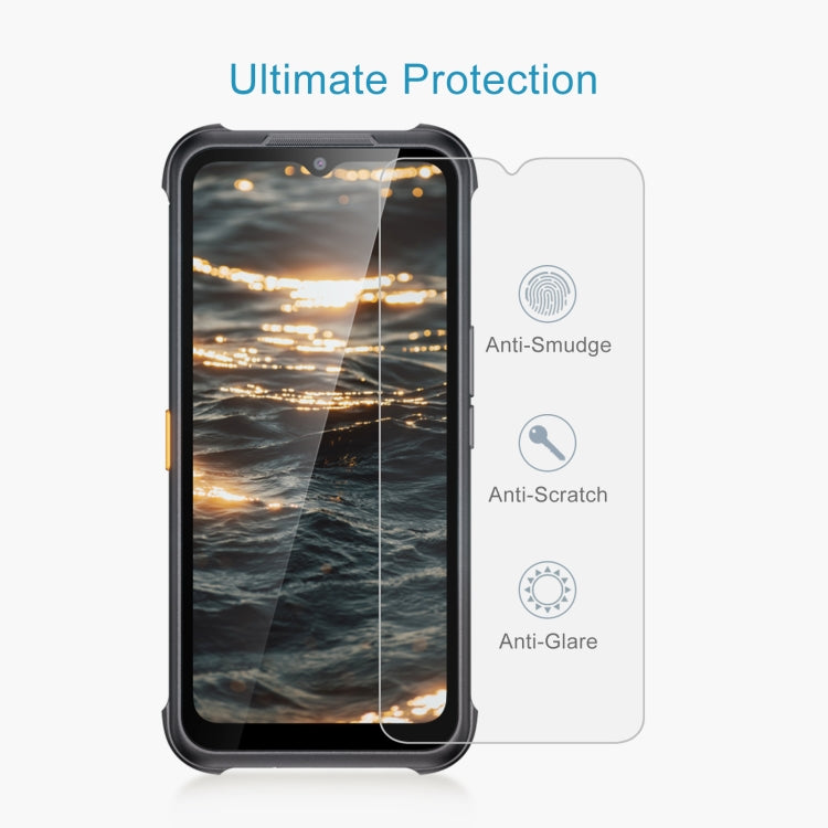 For AGM H5 Pro 10 PCS 0.26mm 9H 2.5D Tempered Glass Film