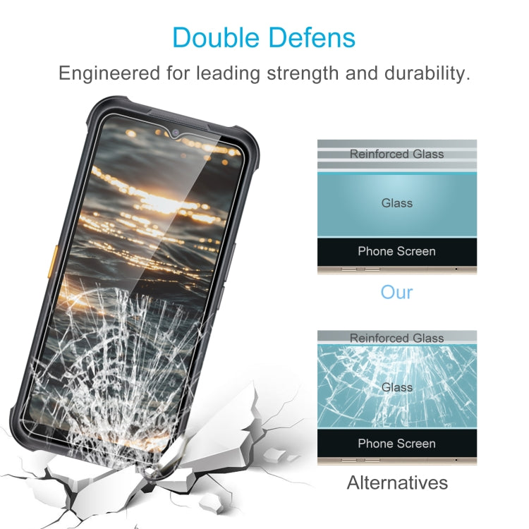 For AGM H5 Pro 10 PCS 0.26mm 9H 2.5D Tempered Glass Film