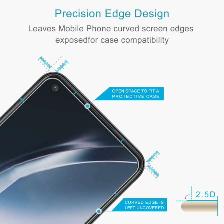 For OnePlus Nord CE 3 / Nord CE 3 Lite / Nord N30 50 PCS 0.26mm 9H 2.5D Tempered Glass Film
