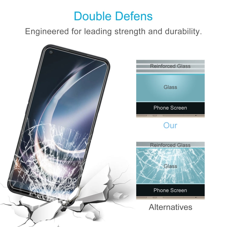 For OnePlus Nord CE 3 / Nord CE 3 Lite / Nord N30 50 PCS 0.26mm 9H 2.5D Tempered Glass Film