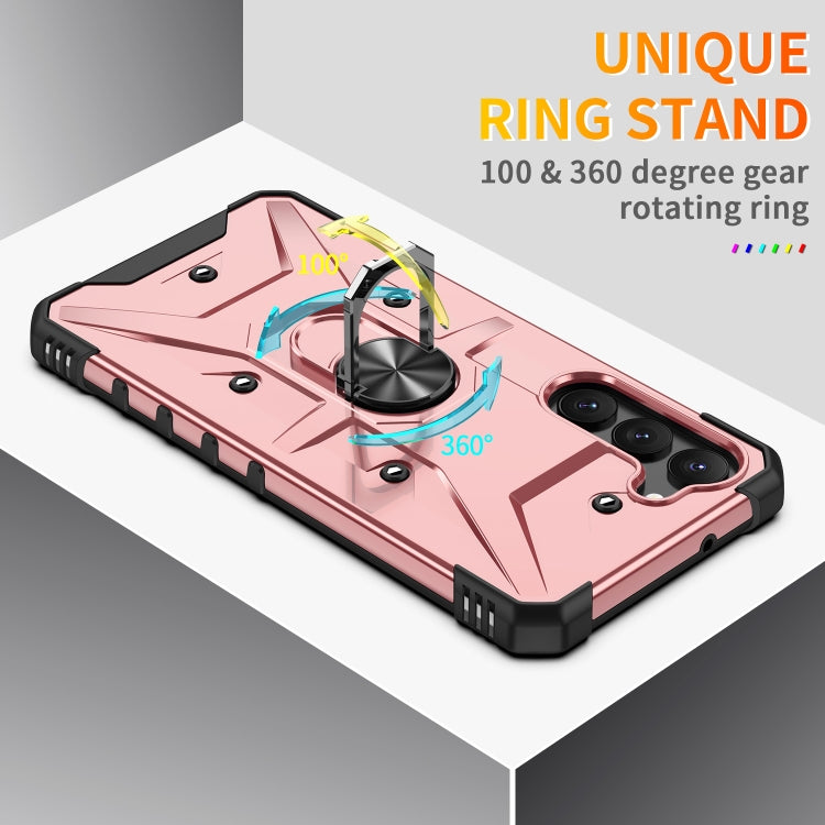 For Samsung Galaxy S23+ 5G Ring Holder Phone Case