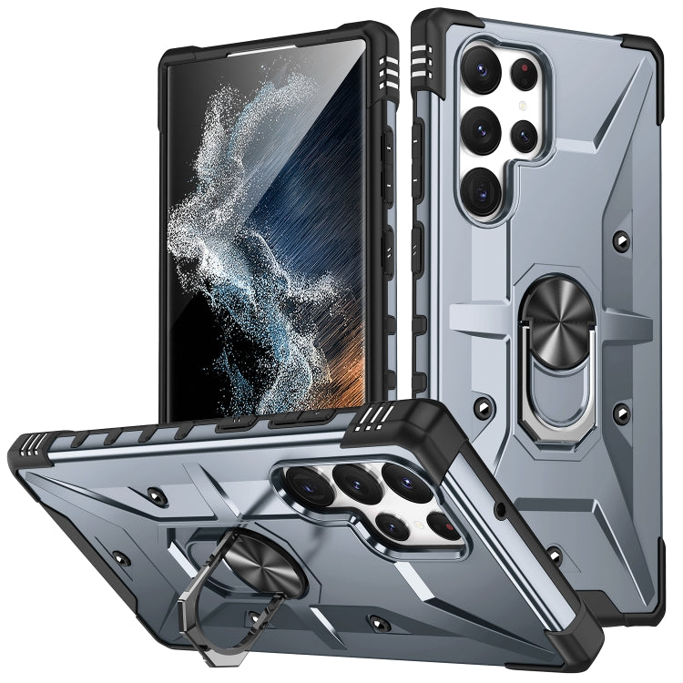 For Samsung Galaxy S23 Ultra 5G Ring Holder Phone Case