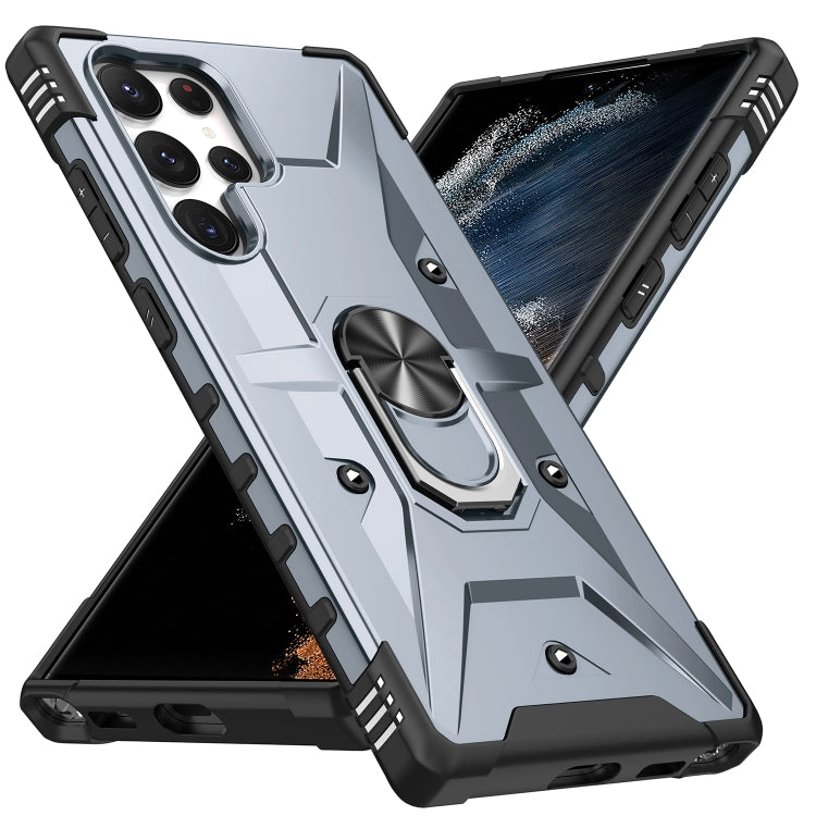 For Samsung Galaxy S23 Ultra 5G Ring Holder Phone Case
